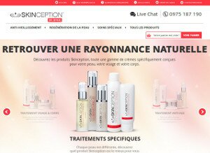 Avis, témoignage et évaluation boutique Skinception France